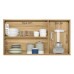 MOD AEREO 1200X635X280 INTENZA FREIJO/OFF WHITE CRISTAL PRETA FECHADA NICIOLI MOD AEREO 1200X635X280 INTENZA FREIJO/OFF WHITE CRISTAL PRETA FECHADA NICIOLI