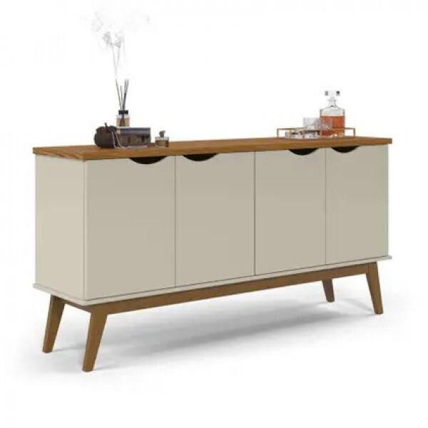 BUFFET 4 PT PRISM OFF WHITE/CINAMOMO PRATIMAR BUFFET 4 PT PRISM OFF WHITE/CINAMOMO PRATIMAR