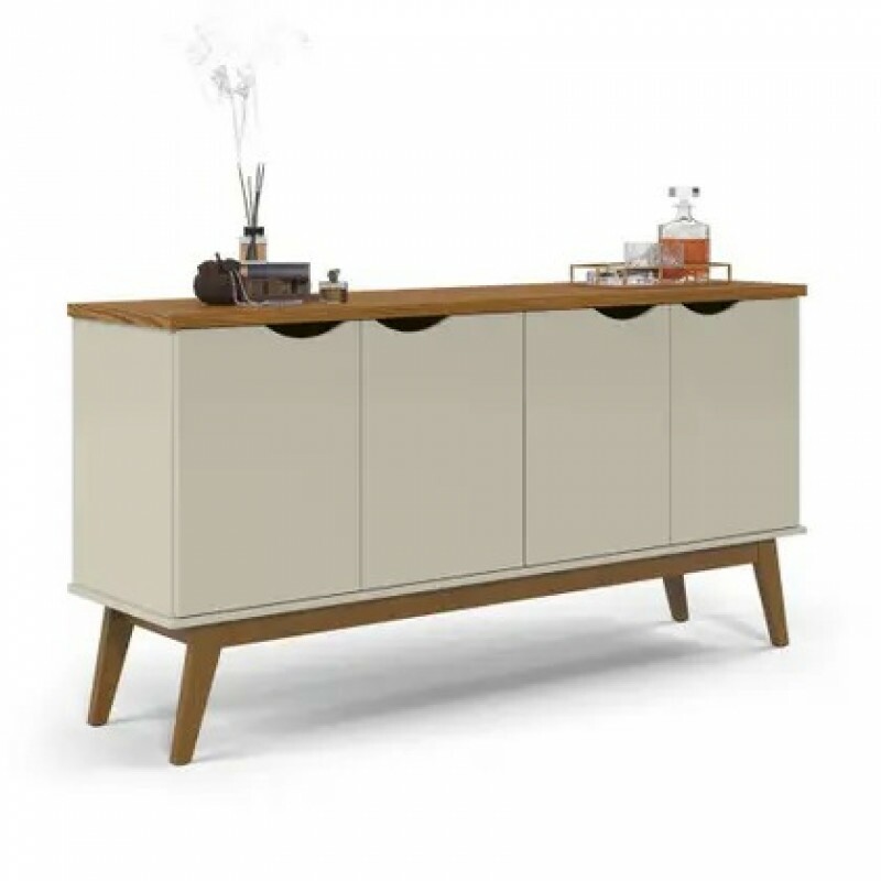 BUFFET 4 PT PRISM OFF WHITE/CINAMOMO PRATIMAR