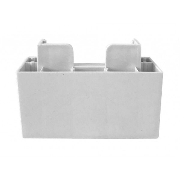 PÉ DE ROUPEIRO AL85 - BRANCO - FURO 4MM