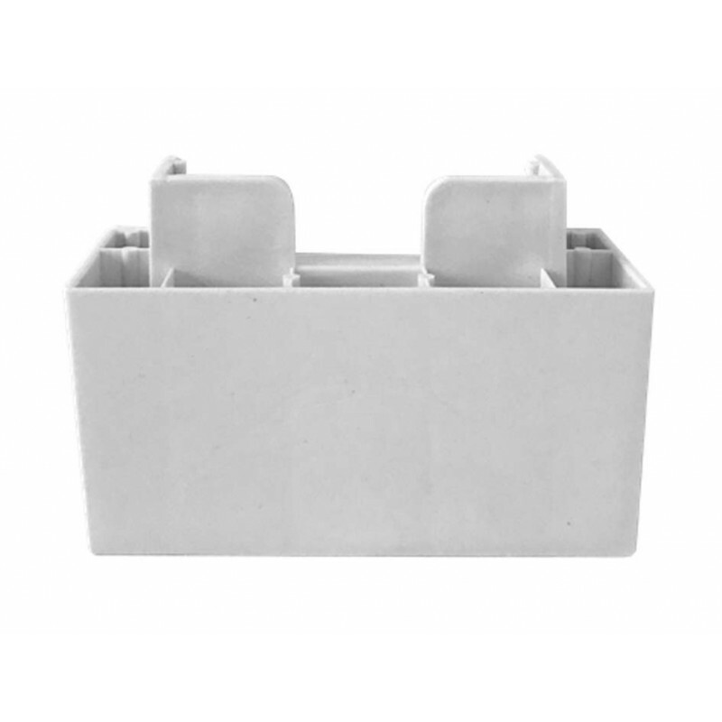 PÉ DE ROUPEIRO AL85 - BRANCO - FURO 4MM