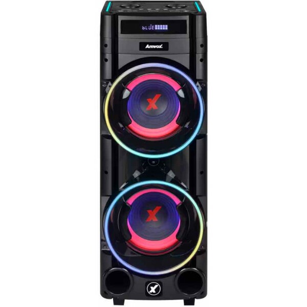 TORRE DE SOM 1600W ATX1600 RING LED BIV AMVOX TORRE DE SOM 1600W ATX1600 RING LED BIV AMVOX
