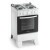 FOGAO 4B INOX MILAO PLUS BRANCO ATLAS