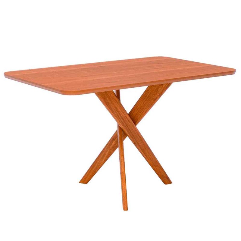 MESA 1,30 CACAU SEM VIDRO MADEIRA/CINAMOMO CIMOL MESA 1,30 CACAU SEM VIDRO MADEIRA/CINAMOMO CIMOL