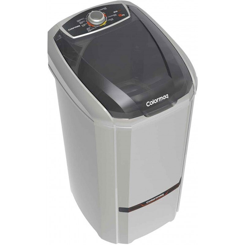 LAVADORA SEMIAUTOMATICA 15KG LCS15 PRATA 127V COLORMAQ LAVADORA SEMIAUTOMATICA 15KG LCS15 PRATA 127V COLORMAQ