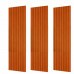 MODULO ADICIONAL 240CM RIPADO CENTRAL 3 PERFIS PAINEL PRATIC DJ
