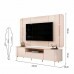 BANCADA COM PAINEL 218CM ARETA OFF WHITE/OFF WHITE DJ BANCADA COM PAINEL 218CM ARETA OFF WHITE/OFF WHITE DJ
