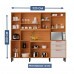 KIT-220 8PT 1VD 3GV NAPOLES CINAMOMO/OFF WHITE ITATIAIA KIT-220 8PT 1VD 3GV NAPOLES CINAMOMO/OFF WHITE ITATIAIA