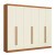 ROUPEIRO 6PTS 3GAV CANELA/OFF WITHE T580 KAPPESBERG