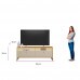 RACK 160CM DUBAI TAUARI/OFF WHITE FOSCO LINEA BRASIL RACK 160CM DUBAI TAUARI/OFF WHITE FOSCO LINEA BRASIL