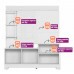 HOME 160CM ALAGOAS NATURE/OFF WHITE LINEA BRASIL HOME 160CM ALAGOAS NATURE/OFF WHITE LINEA BRASIL