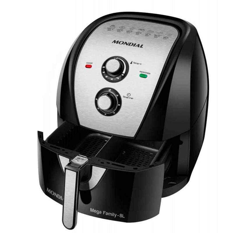 AIR FRYER MONDIAL AFN 80 BI 8 LITROS 127V AIR FRYER MONDIAL AFN 80 BI 8 LITROS 127V