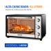 FORNO ELETRICO 52 LITROS FRN-52 PRETO 127V MONDIAL FORNO ELETRICO 52 LITROS FRN-52 PRETO 127V MONDIAL