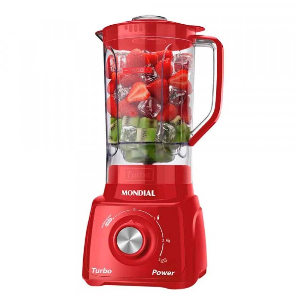 LIQUIDIFICADOR L-99-FR VERMELHO MONDIAL LIQUIDIFICADOR L-99-FR VERMELHO MONDIAL