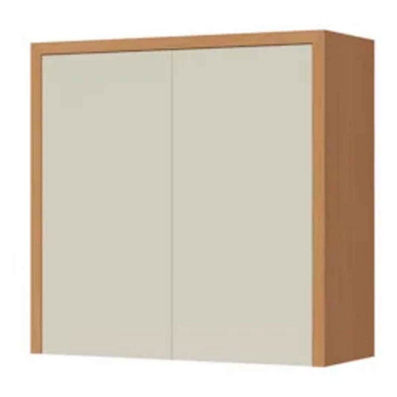 ARMARIO AEREO 2 PORTAS 80CM 100% MDF CONDESSA CARVALHO-GREIGE NESHER ARMARIO AEREO 2 PORTAS 80CM 100% MDF CONDESSA CARVALHO-GREIGE NESHER