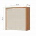 ARMARIO AEREO 2 PORTAS 80CM 100% MDF CONDESSA CARVALHO-GREIGE NESHER ARMARIO AEREO 2 PORTAS 80CM 100% MDF CONDESSA CARVALHO-GREIGE NESHER