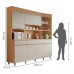 KIT COZINHA 6 PORTAS 3 GAVETAS 220CM 100% MDF REALEZA CARVALHO-GREIGE NESHER KIT COZINHA 6 PORTAS 3 GAVETAS 220CM 100% MDF REALEZA CARVALHO-GREIGE NESHER
