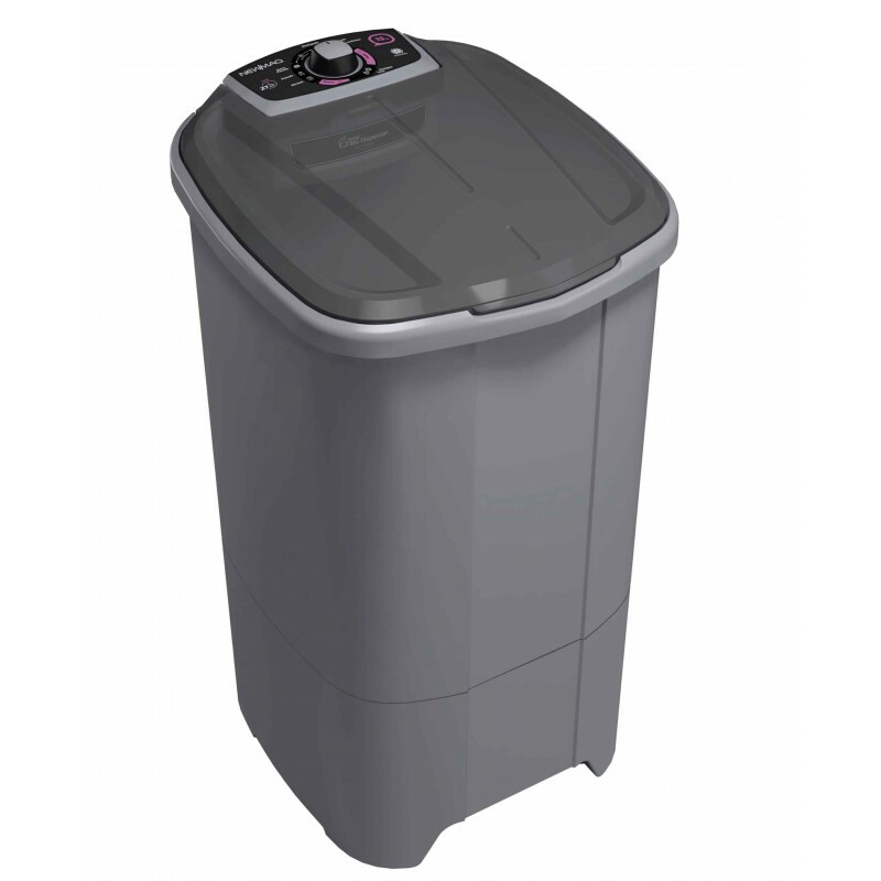 LAVADORA SEMI AUTOMATICA NEWMAQ 15K CINZA 220V